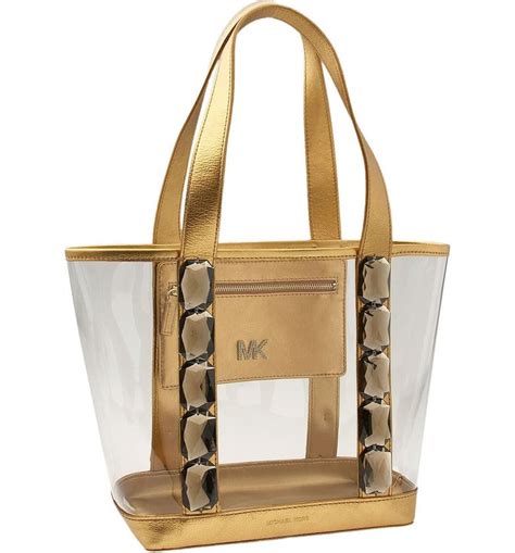 clearly michael kors|michael kors clear tote bag.